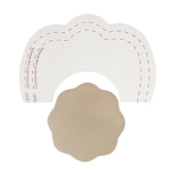 BYE-BRA - BREASTS ENHANCER + NIPPLE COVERS SYLICON CUP D/F 4